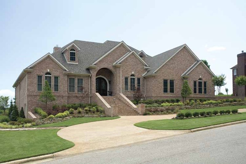 Architectural House Design - Exterior - Front Elevation 4 for Traditional House Plan #17-2775 - 4 bed, 4.5 bath