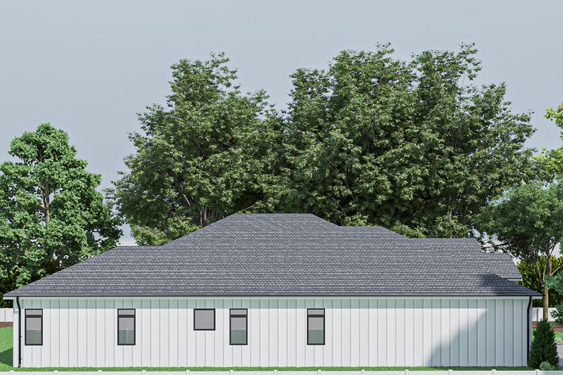 Architectural House Design - Exterior - Other Elevation 1 for Farmhouse House Plan #1112-9 - 3 bed, 3 bath