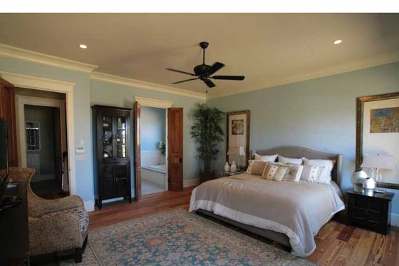 Interior - Master Bedroom for Craftsman House Plan #37-279 - 5 bed, 4 bath