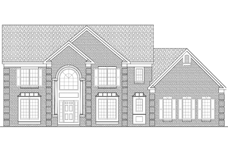 Dream House Plan - Classical Exterior - Front Elevation Plan #328-414