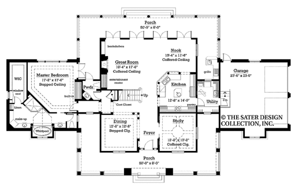 Victorian Floor Plan - Main Floor Plan #930-206