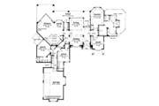 Mediterranean Style House Plan - 3 Beds 3.5 Baths 3244 Sq/Ft Plan #930-47 