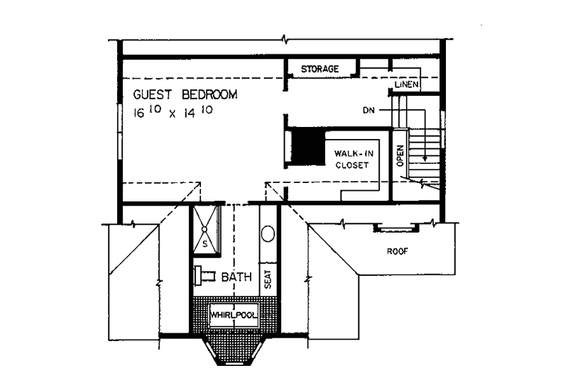 House Blueprint - Floor Plan - Other Floor for Victorian House Plan #72-896 - 4 bed, 3.5 bath