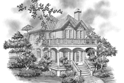 Country Style House Plan - 3 Beds 2.5 Baths 2123 Sq/Ft Plan #930-81 