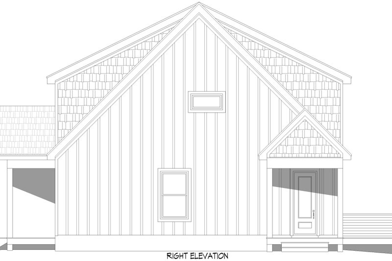 Home Plan - Exterior - Other Elevation 5 for Country House Plan #932-1031 - 5 bed, 3.5 bath