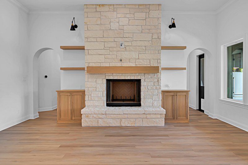 Architectural House Design - Interior - Family Room 4 for Cottage House Plan #1096-14 - 4 bed, 4.5 bath