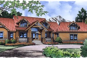 Traditional Exterior - Front Elevation Plan #417-410