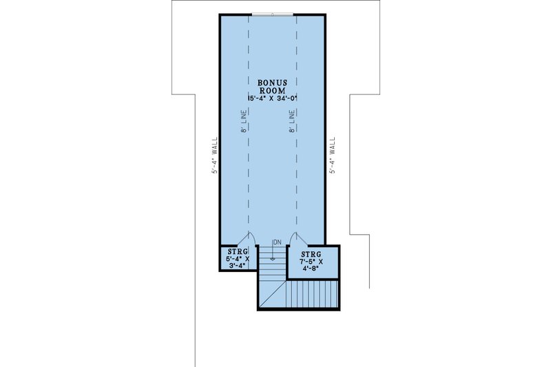 Architectural House Design - Floor Plan - Other Floor for Farmhouse House Plan #923-458 - 3 bed, 3.5 bath