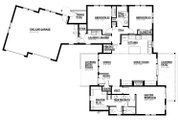 Modern Style House Plan - 3 Beds 2 Baths 1639 Sq/Ft Plan #895-108 