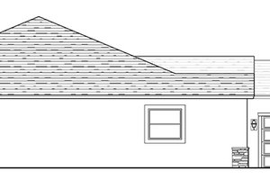 Exterior - Other Elevation 1 for Mediterranean House Plan #1058-127 - 3 bed, 3 bath