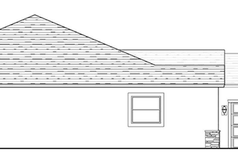 House Plan Design - Exterior - Other Elevation 1 for Mediterranean House Plan #1058-127 - 3 bed, 3 bath