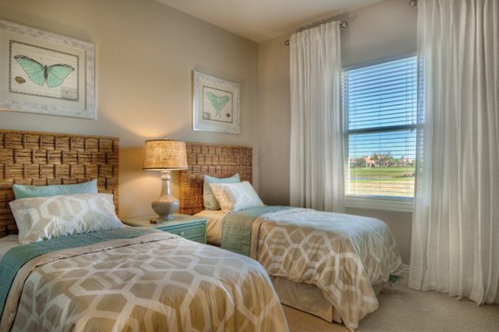 Interior - Bedroom for Mediterranean House Plan #930-448 - 3 bed, 3 bath