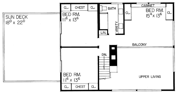 Home Plan - Contemporary Floor Plan - Main Floor Plan #72-526