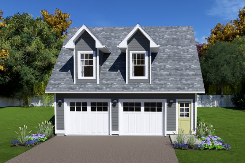 Architectural House Design - Traditional Exterior - Front Elevation Plan #126-174