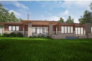Contemporary Style House Plan - 3 Beds 2.5 Baths 2344 Sq/Ft Plan #923-152 