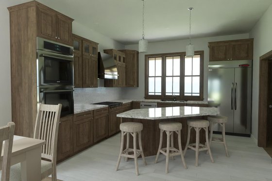 Interior - Kitchen for Farmhouse House Plan #1109-6 - 5 bed, 3 bath