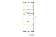 Ranch Style House Plan - 2 Beds 1 Baths 779 Sq/Ft Plan #1106-99 Floor 