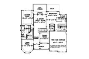 Traditional Style House Plan - 4 Beds 2.5 Baths 2533 Sq/Ft Plan #54-521 