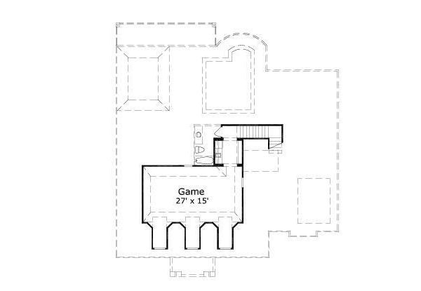 European Floor Plan - Other Floor Plan #411-468