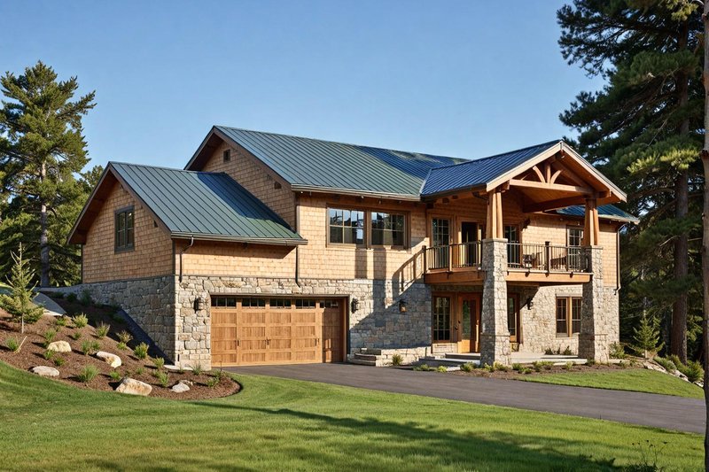 House Design - Traditional Exterior - Front Elevation Plan #117-304