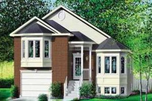 Traditional Exterior - Front Elevation Plan #25-313