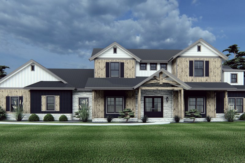 House Plan Design - Photo 8 for Farmhouse House Plan #1109-15 - 5 bed, 3 bath