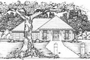 European Style House Plan - 3 Beds 2 Baths 1595 Sq/Ft Plan #36-322 