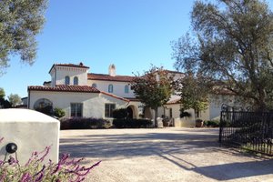 Exterior - Front Elevation for Mediterranean House Plan #484-8 - 4 bed, 5 bath