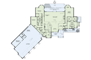 Ranch Style House Plan - 3 Beds 3 Baths 4080 Sq/Ft Plan #17-3327 