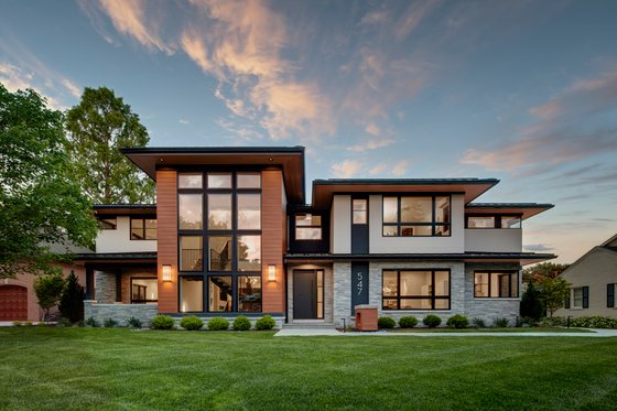 Contemporary Plan with Stunning Windows