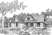 Country Style House Plan - 4 Beds 3 Baths 2151 Sq/Ft Plan #929-625 