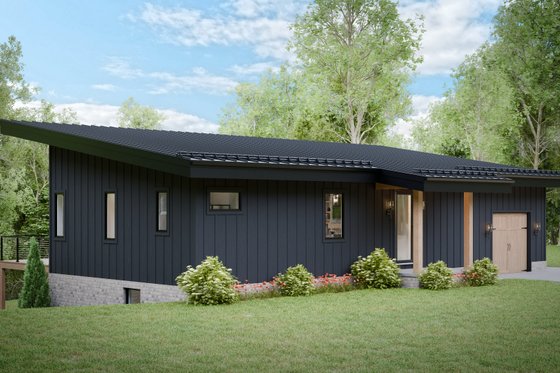 Exterior - Front Elevation 4 for Country House Plan #1089-55 - 3 bed, 2.5 bath