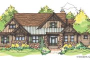 Craftsman Style House Plan - 4 Beds 4 Baths 2412 Sq/Ft Plan #929-946 