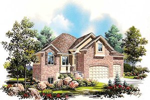 Traditional Exterior - Front Elevation Plan #5-379