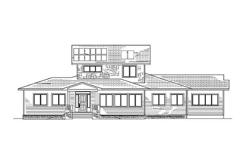 Dream House Plan - Exterior - Front Elevation 3 for Craftsman House Plan #939-12 - 4 bed, 3.5 bath