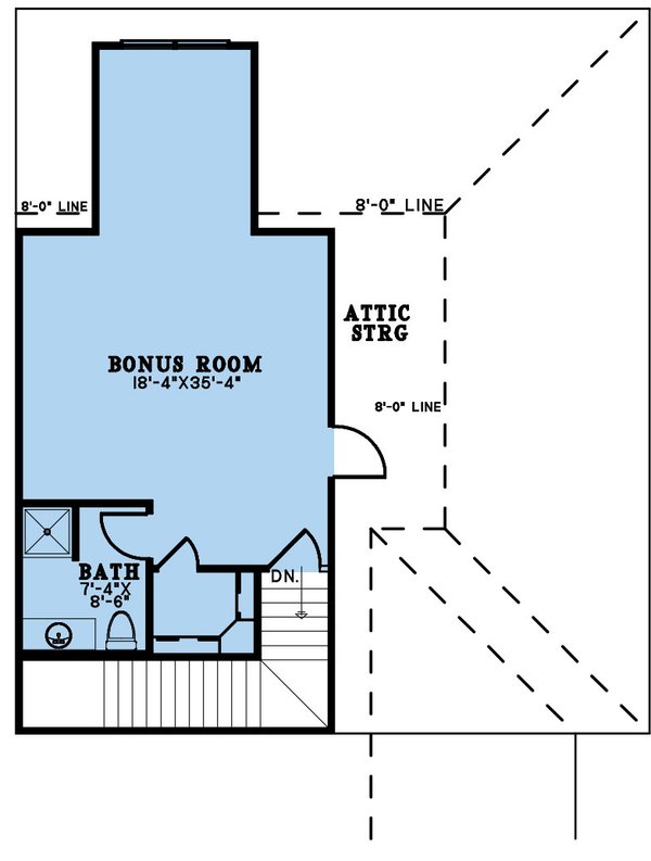 Dream House Plan - Craftsman Floor Plan - Upper Floor Plan #923-248
