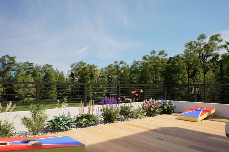 Dream House Plan - Exterior - Outdoor Living 1 for Contemporary House Plan #932-1430 - 4 bed, 4.5 bath