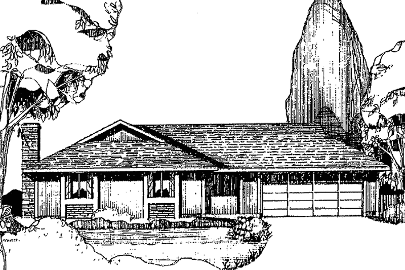 House Design - Craftsman Exterior - Front Elevation Plan #60-778