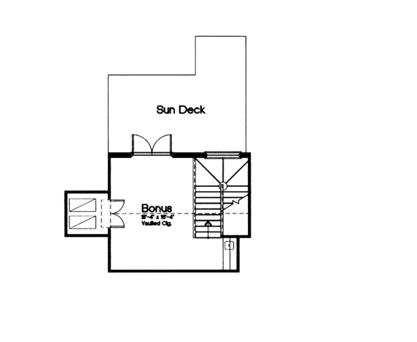 Architectural House Design - Craftsman Floor Plan - Other Floor Plan #417-742