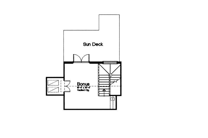 House Blueprint - Floor Plan - Other Floor for Craftsman House Plan #417-742 - 4 bed, 4 bath