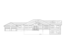 Home Plan - Ranch Exterior - Front Elevation Plan #939-8