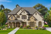 Traditional Style House Plan - 5 Beds 4 Baths 3338 Sq/Ft Plan #54-450 