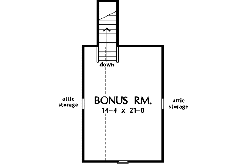 Home Plan - Floor Plan - Other Floor for Country House Plan #929-675 - 4 bed, 3 bath