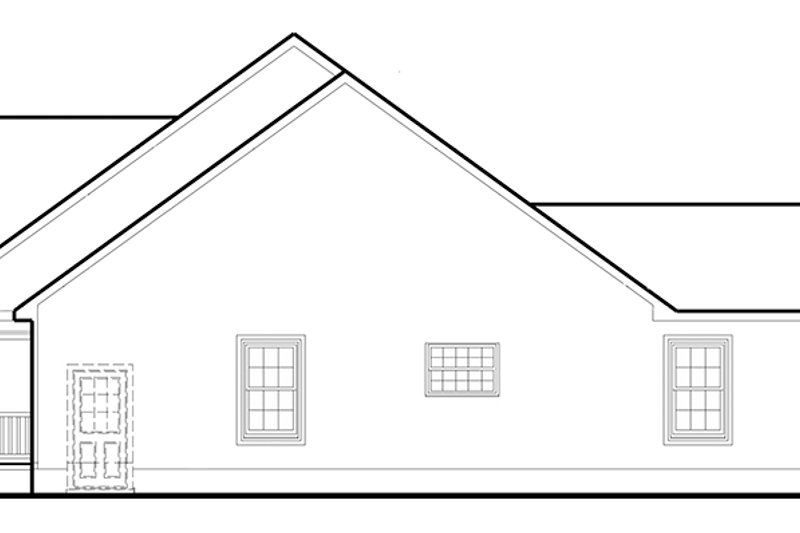 Dream House Plan - Exterior - Other Elevation for Country House Plan #1053-75 - 2 bed, 2 bath