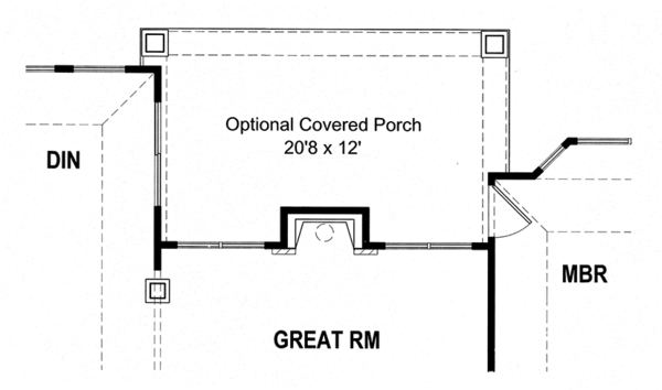 Home Plan - Craftsman Floor Plan - Other Floor Plan #316-281