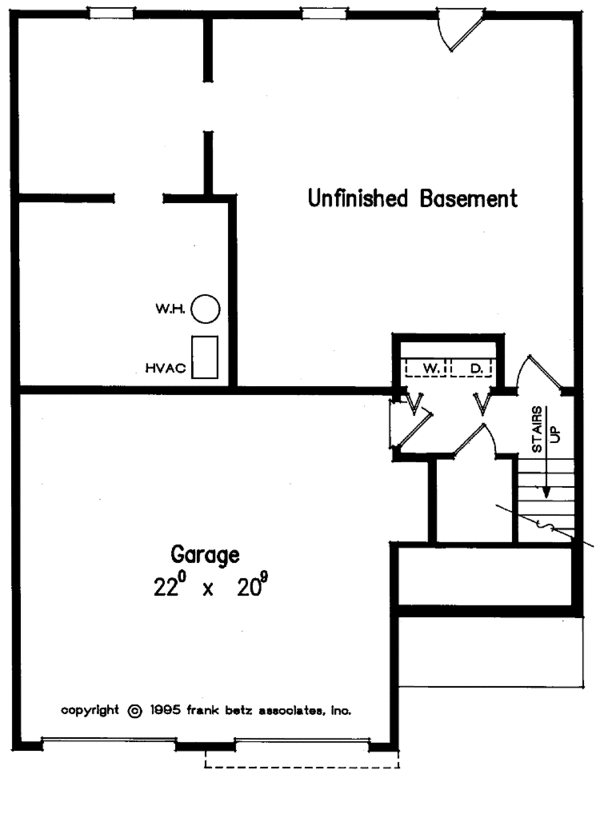House Plan Design - Country Floor Plan - Lower Floor Plan #927-446