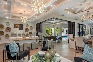 Interior - Family Room for Bungalow House Plan #548-41 - 5 bed, 5.5 bath