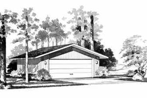 Traditional Exterior - Front Elevation Plan #72-240