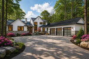 Dream House Plan - Exterior - Front Elevation for Farmhouse House Plan #928-454 - 4 bed, 4.5 bath