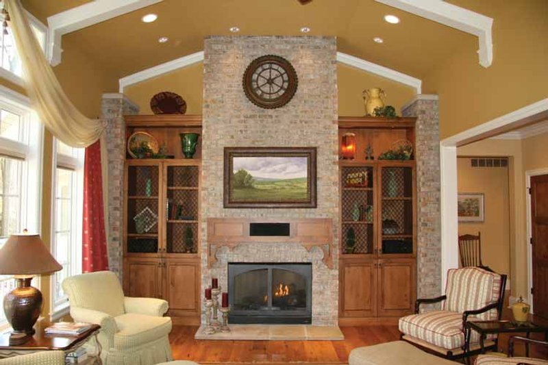 Home Plan - Interior - Family Room 3 for European House Plan #928-190 - 2 bed, 2.5 bath